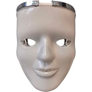 Cosplay Halloween Rinco Flip-Up Light Up Skeleton Mask Costume Works